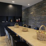 Sala de refeições. Casa D L Cura, Genísio, Miranda do Douro, Portugal.