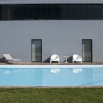 Piscina. Casa D L Cura, Genísio, Miranda do Douro, Portugal.